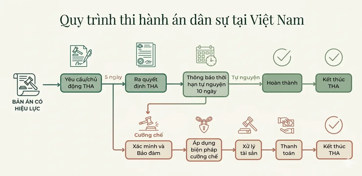 quy trình thi hành án dân sự Việt Nam www.thuahanhvien.org