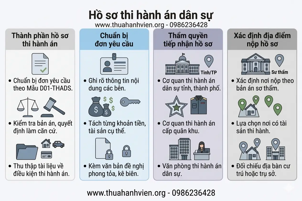 thads, thi hành án dân sư, thừa hành viên